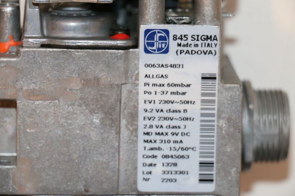 Vana de gaz Sigma 845 pentru centrala Immergas bobina alba