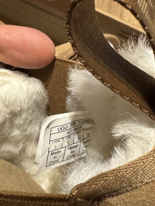 Ghete UGG  Noi nr 38 Chelsea flatform maro