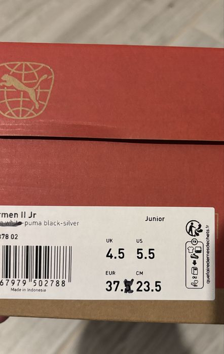 Vând adidași puma, marimea :37