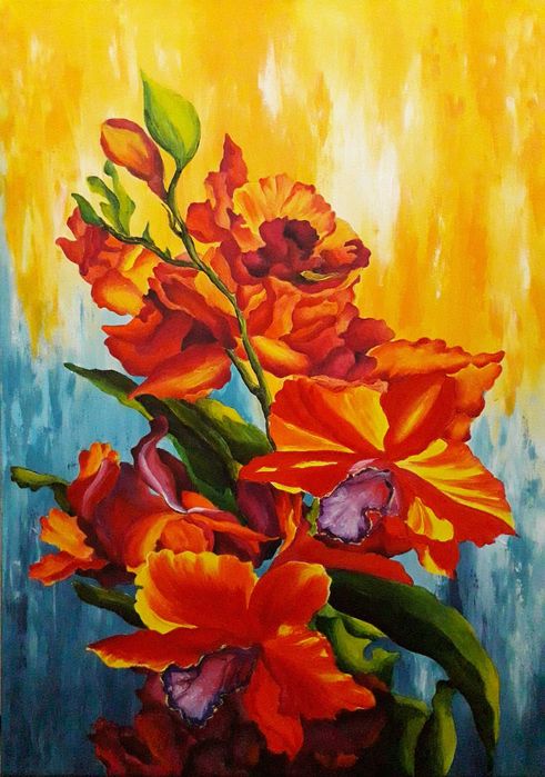 Tablouri handmade, panza pe sasiu, 50/40 si 70/50 (III)