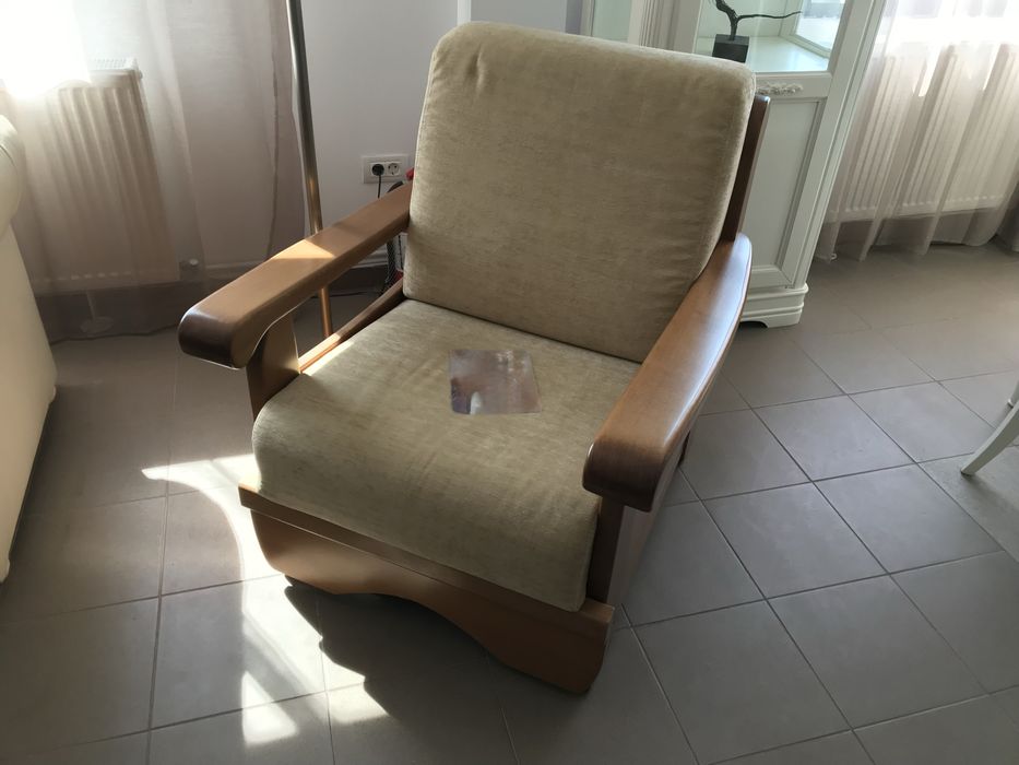 Fotoliu lemn masiv Italia