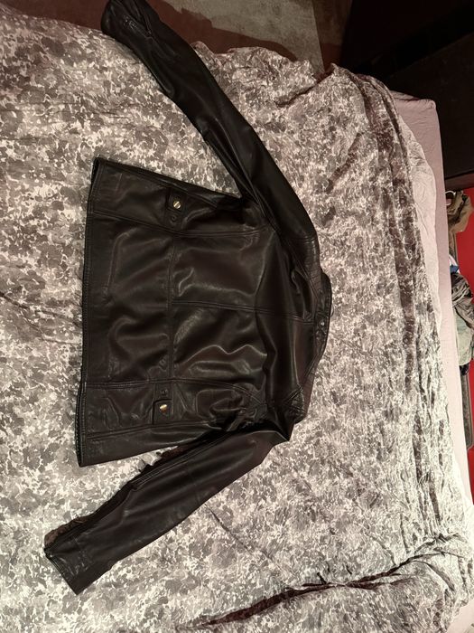 Кожено яке massimo dutti