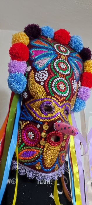 Кукерска маска, гугла,  ,Новодел, нова, Сурва, маскарад, Кукер