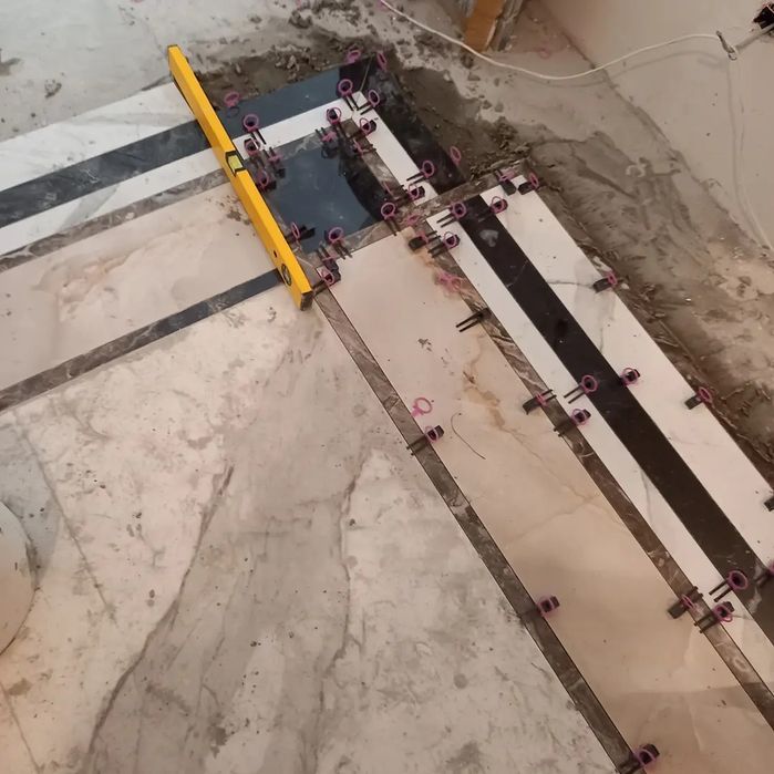 Запил керамогранита, кафеля под 45°