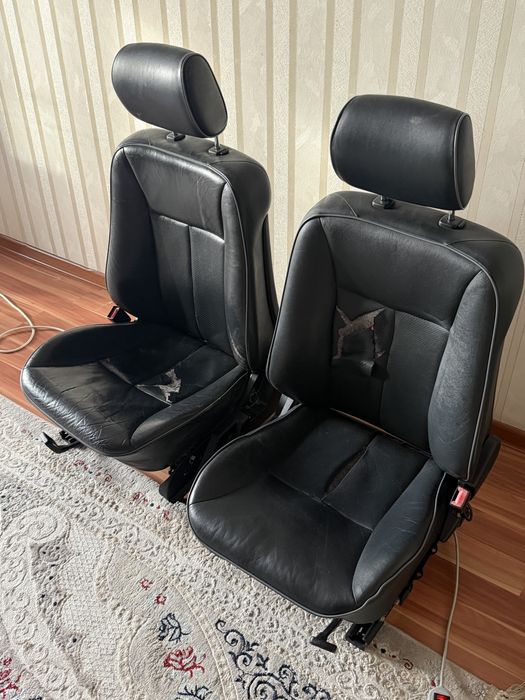 Мерс 210 кожаные сиденья
