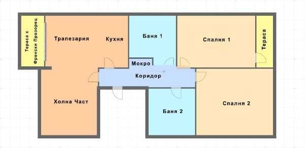 Тристаен Апартамент в Бургас! 104968