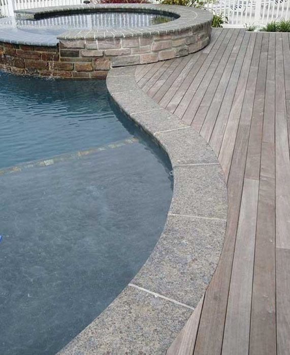 На бассейн гранитные Накрывки (борт бассейна) облицовка бассейна