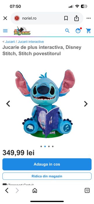 Stitch de plus interactiv