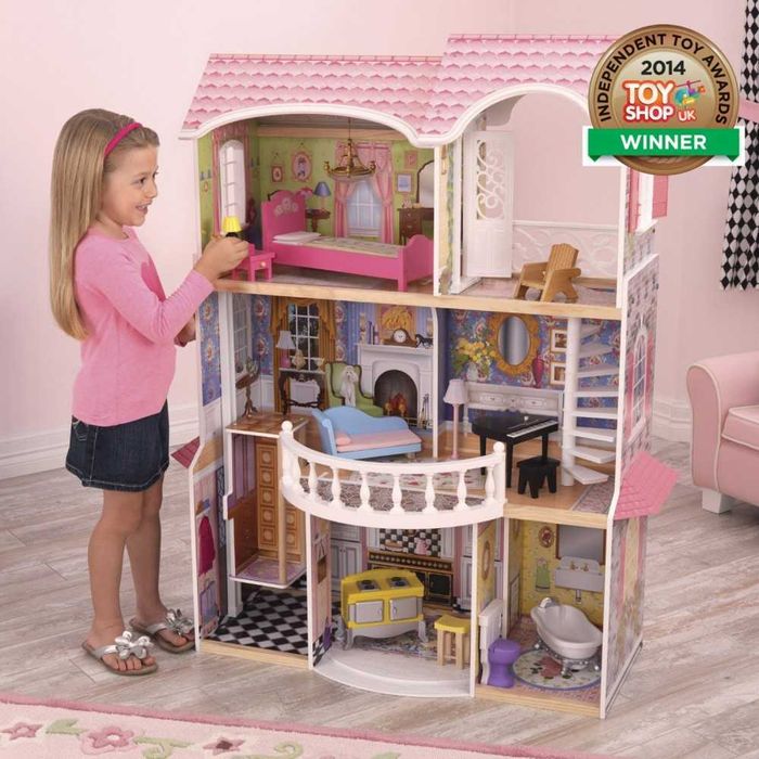 Casuta de papusi Magnolia KidKraft cu sunete si lumini