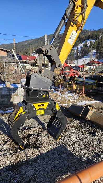 Cupa graifer  rotativ excavator 8 tone