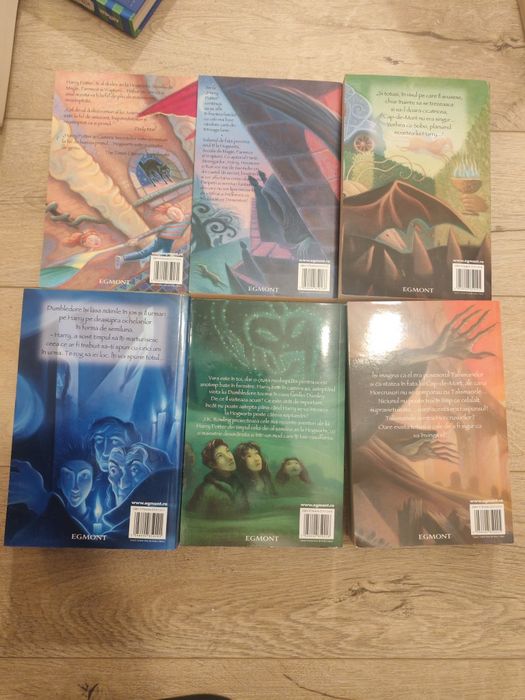 J. K. Rowling - Harry Potter (volumele 2-7). Editura Egmont