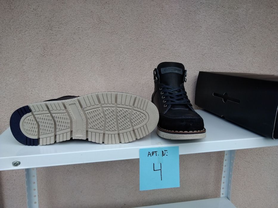 Мъжки кожени обувки на намаление