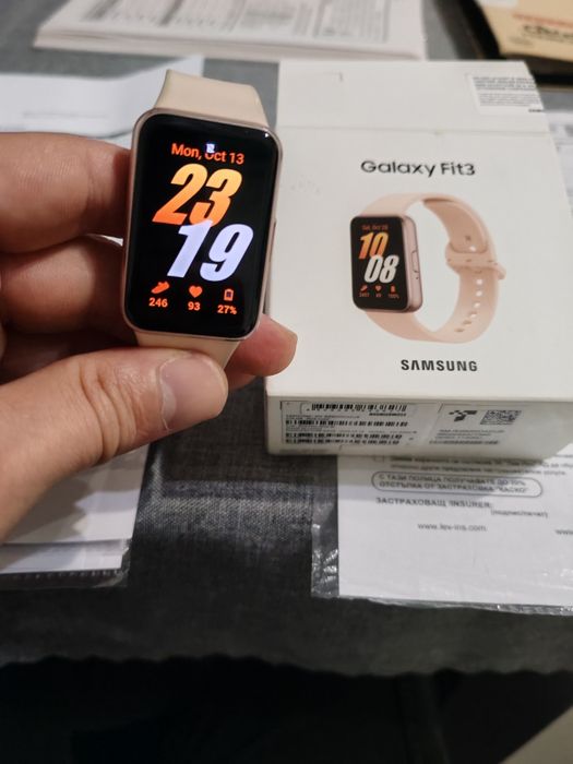 Samsung fit 3 нов розов