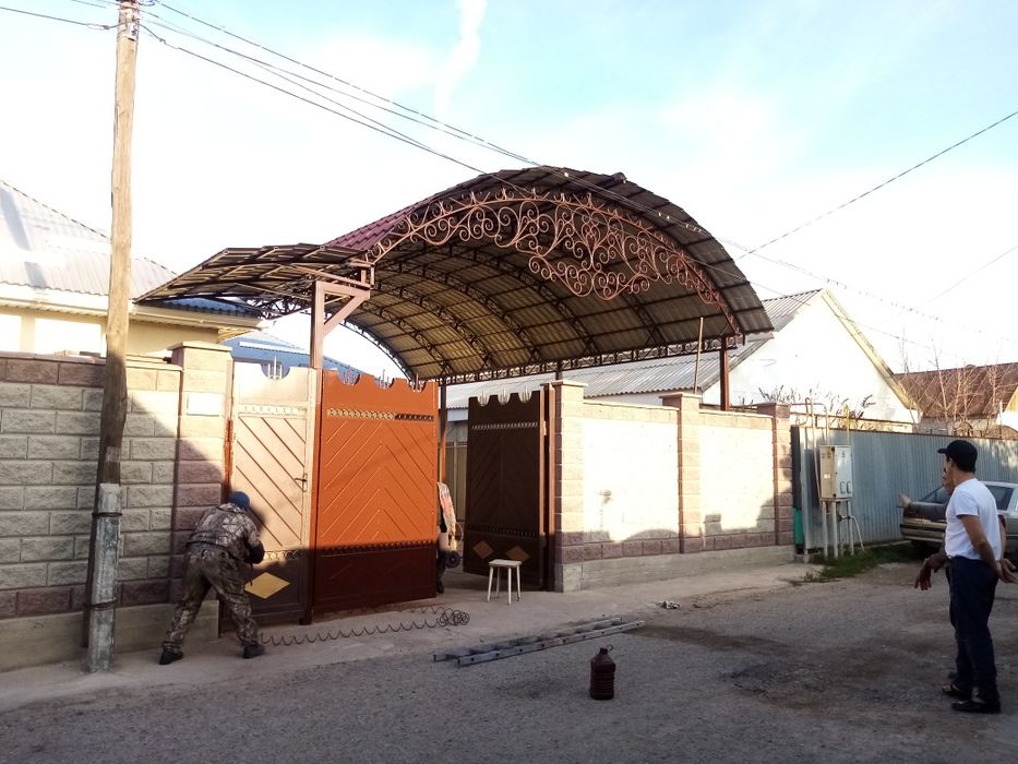 Навес арка сварочный работ