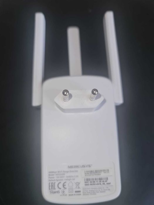 Wireless Range Extender MERCUSYS MW300RE, 300 Mbps