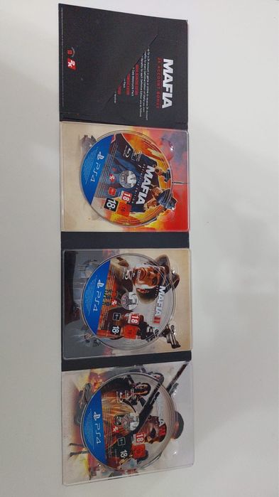 Диски ps4 Mafia Trilogy и Uncharted 4 ОБМЕН НЕ ИНТЕРЕСУЕТ