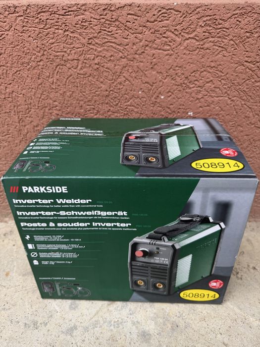 Vând Aparat de sudură Inverter Parkside nou sigilat.