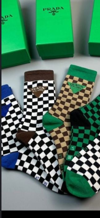 Șosete Prada, model 2026, pretul este ptr o pereche