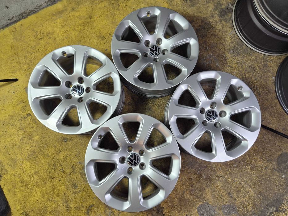 4 Jante Aliaj 5x112 17'' OEM AUDI A3 A4 A5 A6 A7 Q3 Q5 / VW Golf Passat Touran Caddy Tiguan / Skoda Octavia Yeti Karoq Kodiaq !