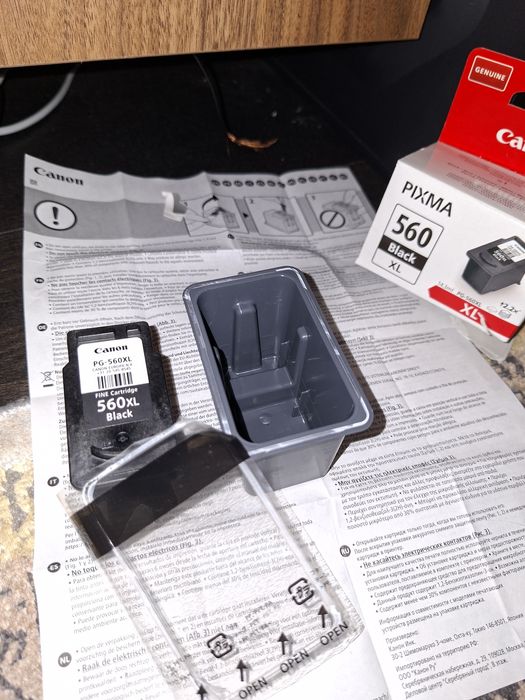 Мастилена глава за принтер Canon PG-560 BK XL