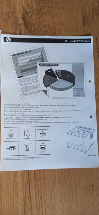 Лазарен принтер HP P2055dn