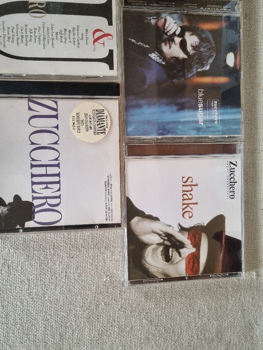 Pachet 5 CD-uri Muzica Originale" Zucchero". Perfecta stare.