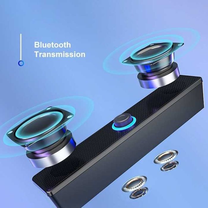 Boxa PC BOMSTOM, Bluetooth 5.0, Sunet Stereo