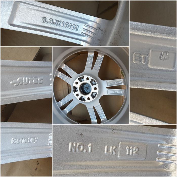 jante aliaj 18; 5x112;Mercedes E, V class w211, W212, w213 Vito w447