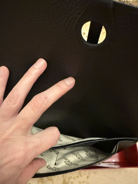 Клатч натур кожа Турция