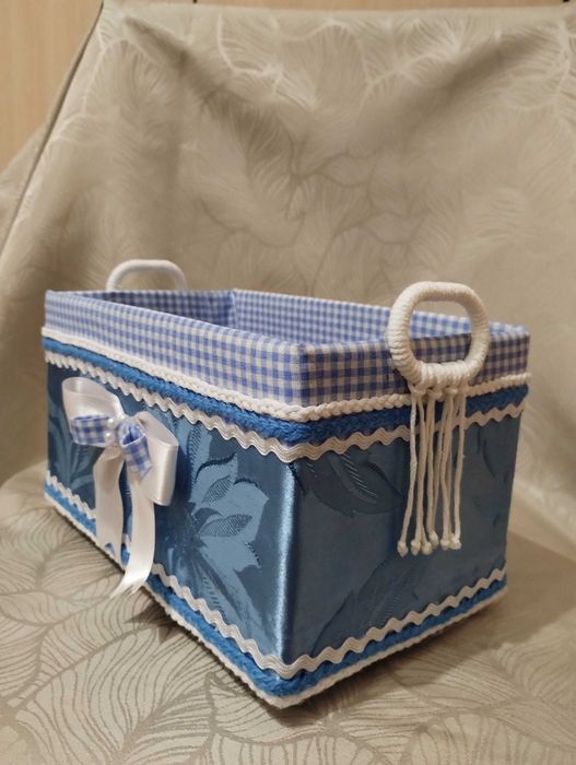 Ръчно изработени кутии за бебешки и детски принадлежности