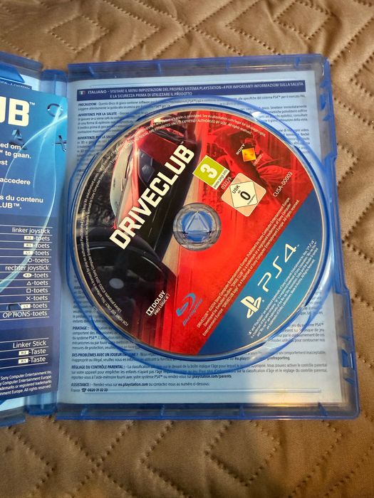 PlayStation игра DriveClub
