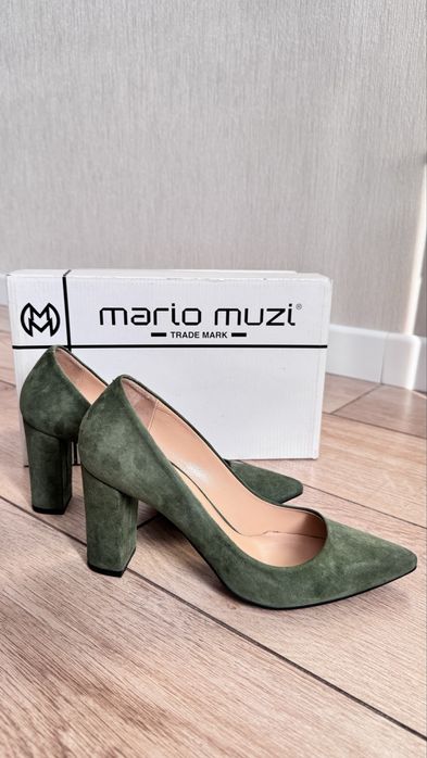 Женские замшевые туфли