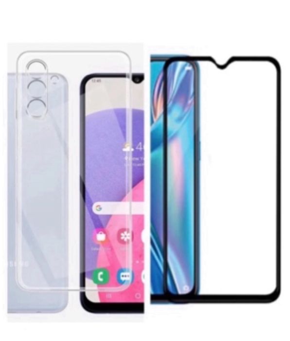 Samsung A15/A22/A23/A25/A06/A16/A26 Pachet Husa Silicon +Folie Sticla