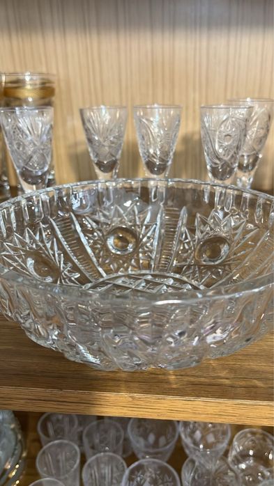 Хрусталь вазы/стаканы