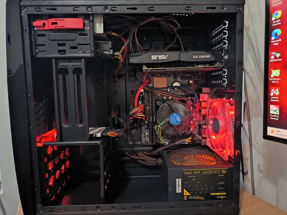 Unitate PC Gaming i5 7400 3.5Ghz/16GB DDR4/GTX1050Ti 4GB/SSD/HDD 1TB GTA V