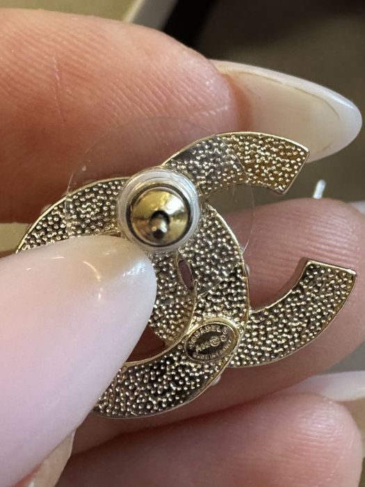 Обеци с перли “Chanel”