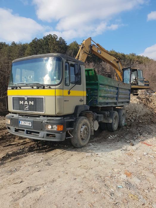 Транспорт с 10 и 20 тонен САМОСВАЛ и БАГЕР