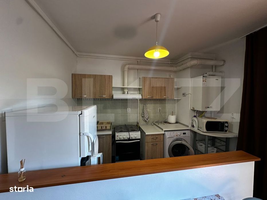 Apartament 1 camera, 34 mp, zona Avram Iancu - Floresti