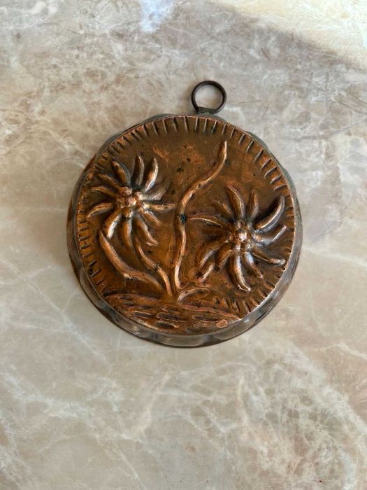 Медна форма за кекс, желе или друго