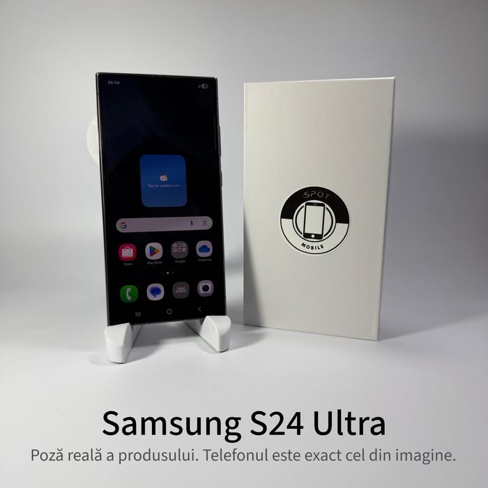 ispotmobile.ro Samsung S24 Ultra 256 GB / 12 gb , Garantie 2 Ani + cadou