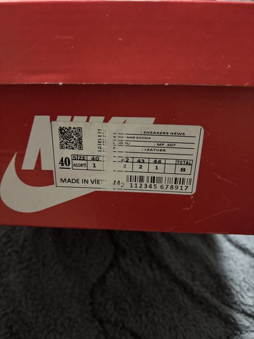 Nike ZOOM X negru/albastru