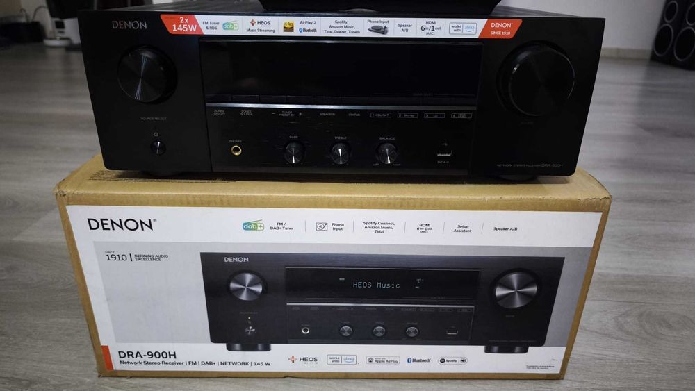 Denon DRA-900H - amplificator stereo, DAC, streamer, HDMI