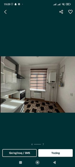 Qizlarga ijaraga kvartira