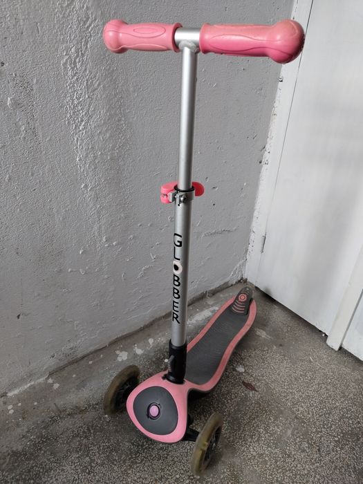 Trotinetă 3 roți Globber Premium fetițe, pliabilă