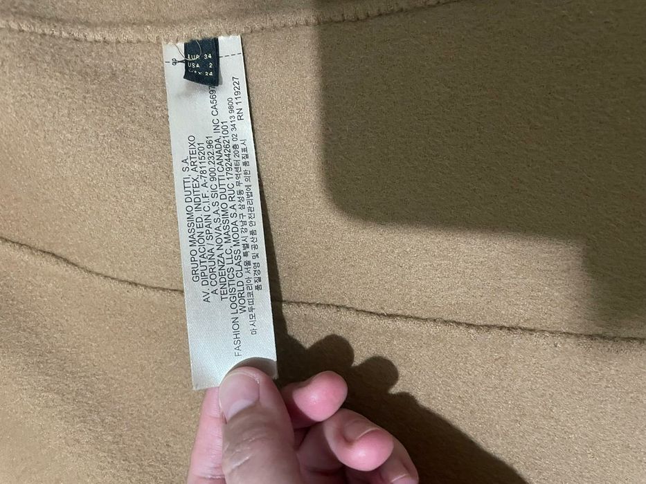 Пальто Massimo Dutti