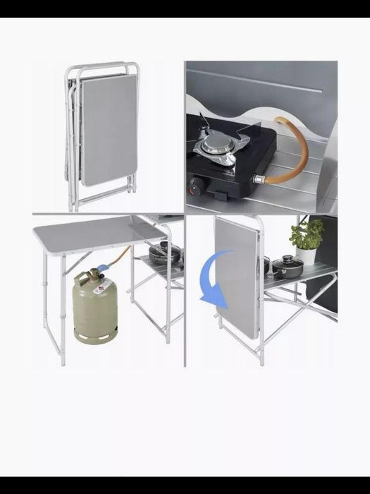 Походный кухня Складной стол шкаф