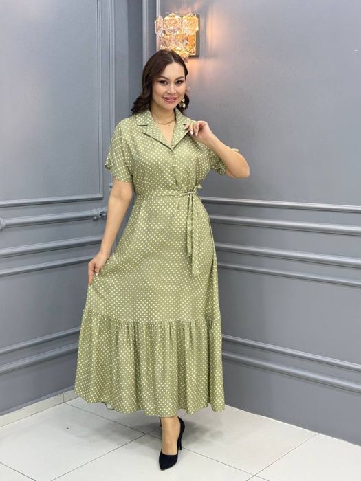 Платье из штапеля