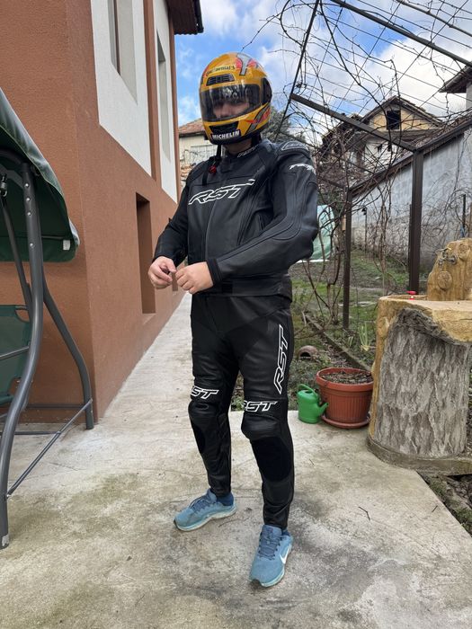 RST EU56 мото екип кожа 2 части