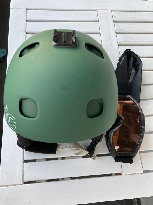 POC POC Receptor Bug Скиорска каска Зелена