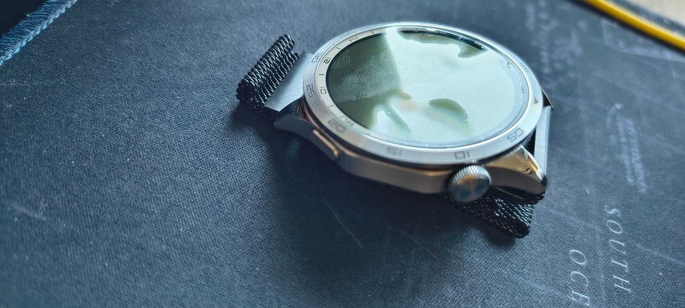 Huawei Watch GT4 46mm Silver Green | Full Box + Curele Extra | 550 lei